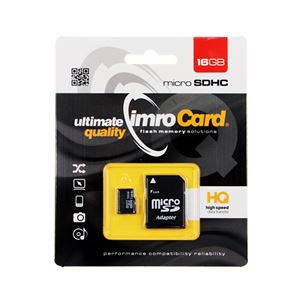 MEMORIA MICRO SD IMRO 16GB CLASE 10 - KOM000558