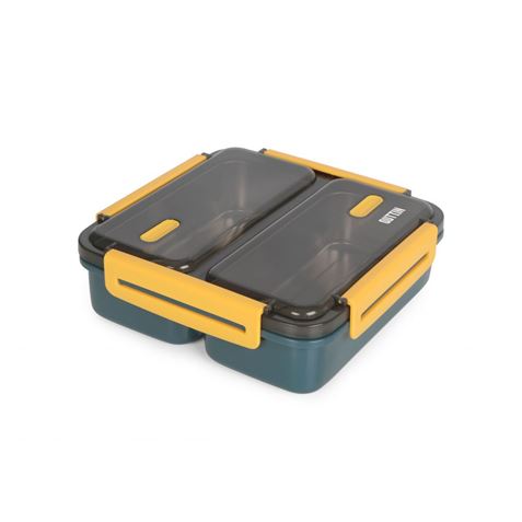 FIAMBRERA PLASTICO ACERO APTA MICROONDAS QUTTIN 1050ML - BY03021774927.