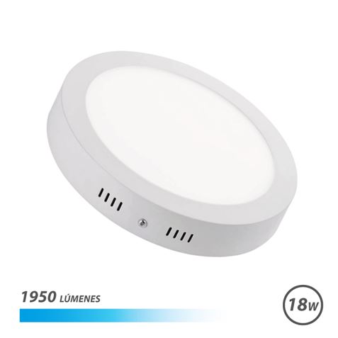 REACONDICIONADO DOWNLIGHT CIRCULAR SOBRE PARED LED 18W 1950LM FRIA ELBAT - EB0412