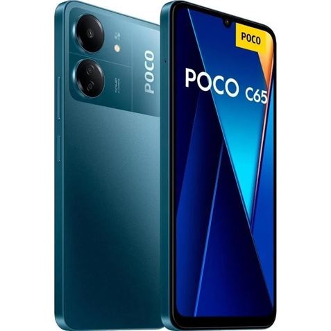 SMARTPHONE POCO C65 6.7"| 8GB| 256GB | 50/8 MPX AZUL POCO - MZB0FOBEU