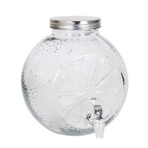 TARRO VIDRIO DISPENSADOR CON GRIFO 5 LITROS LA MEDITERRANEA - BY03030372810.