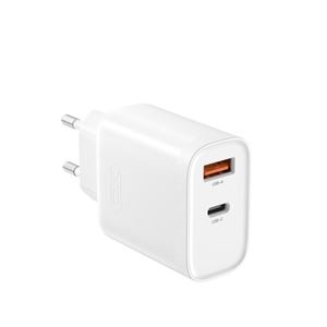 REACONDICIONADO CARGADOR DE CORRIENTE L116 30W TIPO C + USB XO