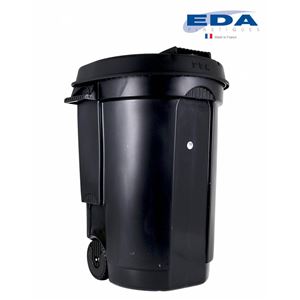 CUBO DE BASURA CON RUEDAS DE 110 LITROS EDA - BE01099965914