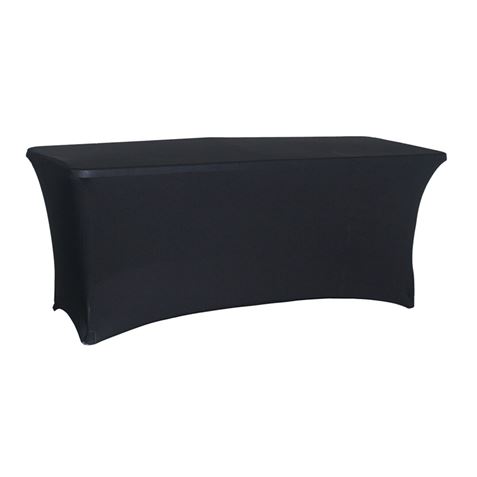 FUNDA PARA MESA RESINA 150CM NEGRA - 75866