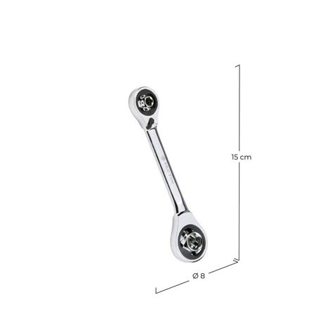 LLAVE DE CARRACA MULTIUSOS 16 EN 1 - 900110-1