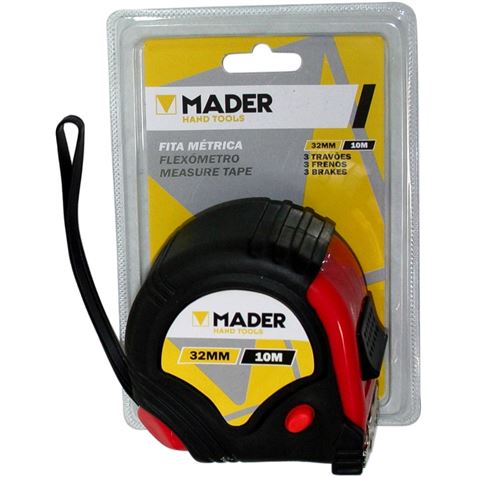 FLEXOMETRO, 10 Mtrs.X 32 mm. MADER - 84608-2