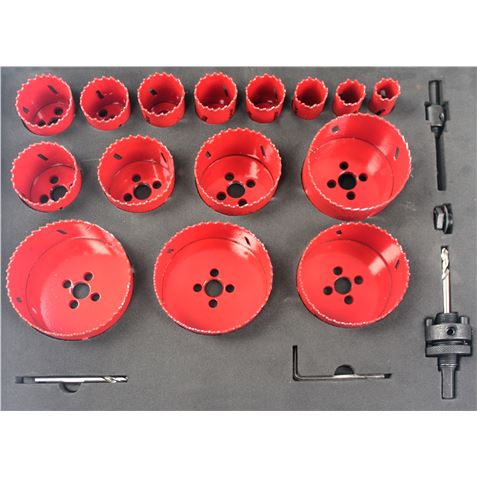 JUEGO 20 PCS CORONAS BI-METAL MADER - 63422-1