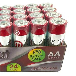 PACK 24 PCS PILAS ALCALINAS LR6/AA ELBAT - EB0541-3