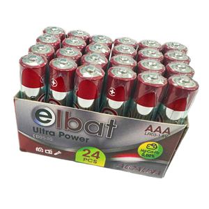 PACK 24 PCS PILAS ALCALINAS LR03/AAA ELBAT - EB0540-2