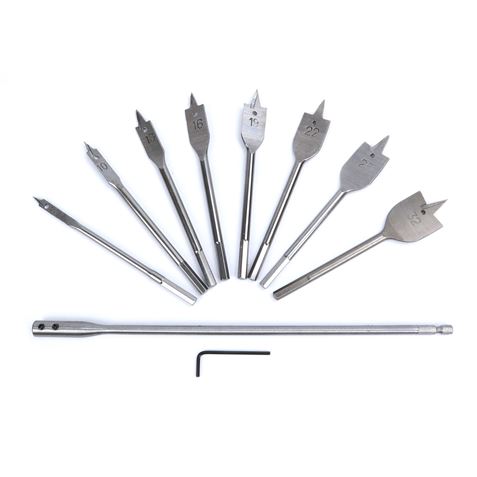 JUEGO DE 10 UNIDADES DE BROCAS 3 PUNTAS SAURIUM - 48723-1