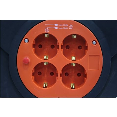 ENROLLADOR DE CABLE 25 METROS CABLE 3X1.5MM SUPER POWER - 56732-1