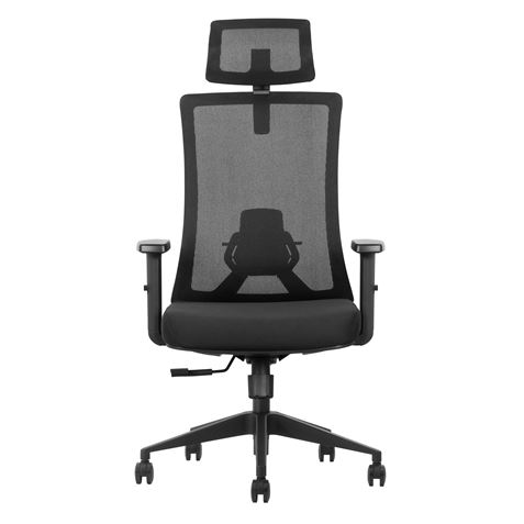 REACONDICIONADA SILLA OFICINA GAMA SENIOR SE7000 CROMAD - CR1129