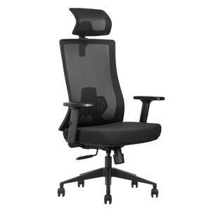 REACONDICIONADA SILLA OFICINA GAMA SENIOR SE7000 CROMAD - CR1129-1