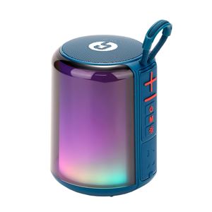 REACONDICIONADO ALTAVOZ BLUETOOTH LIGHT BOOM 5W AZUL COOLSOUND