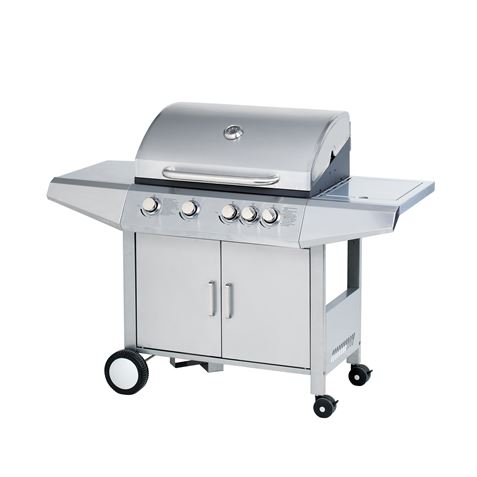 REACONDICIONADA BARBACOA GAS INOX 5 FUEGOS MUVIP - MV0457