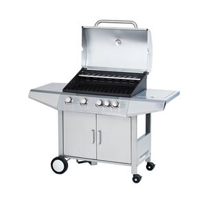 REACONDICIONADA BARBACOA GAS INOX 5 FUEGOS MUVIP - MV0457-1