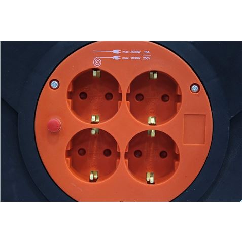 ENROLLADOR DE CABLE 50 METROS CABLE 3X1.5MM SUPER POWER - 56733-1