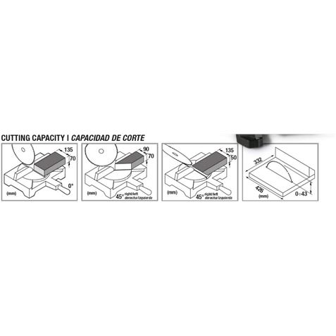 REACONDICIONADA INGLETADORA DOBLE CORTE 250MM 1800W BLIM - BL0205-1