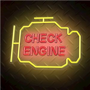 LAMPARA DECORATIVA LED NEO CHECK ENGINE FOREVER - RTV100477-1