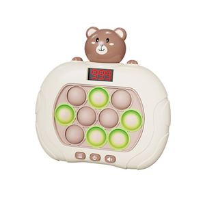 JUEGO PORTATIL POP IT PELUCHE MXPS-200 MARRON - OEM0200581