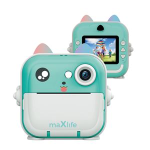 CÁMARA DE IMPRESIÓN INSTANTÁNEA MXPC-100 AZUL MAXLIFE