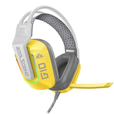 AURICULAR GAMING G10 | XBOX | PS5 | PS4 | SWITCH | PC | AMARILLO COOLSOUND - CS0264