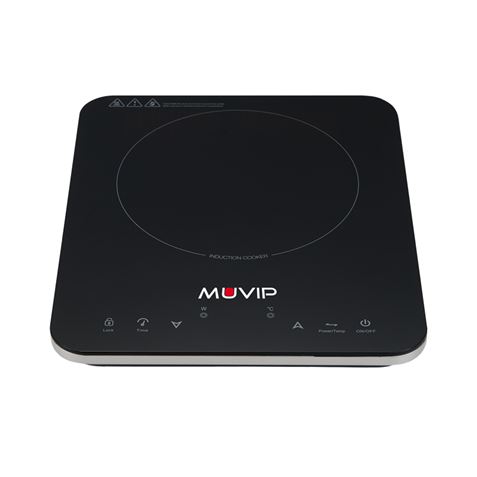 COCINA DE INDUCCIÓN 1 FUEGO 2000W MUVIP - MV0563