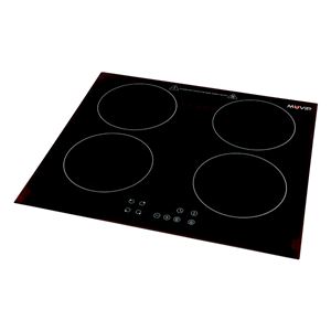 PLACA INDUCCIÓN 4 FUEGOS 7200W ENCASTRE + SOBREMESA MUVIP - MV0566