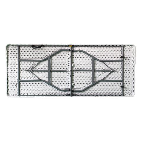 REACONDICIONADA MESA DE RESINA PLEGABLE 180X70X74CM 3.5CM SUNGARDEN - SG0099-1