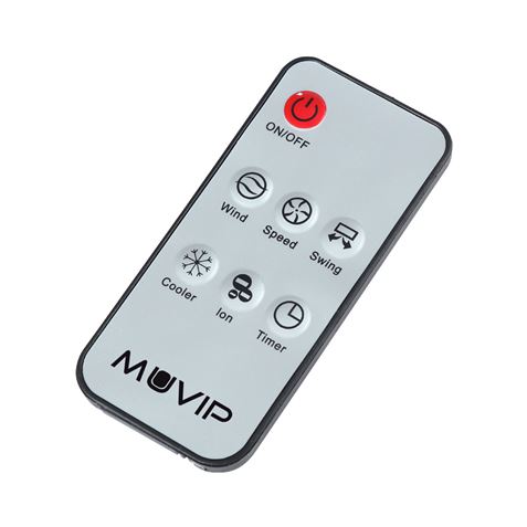 REAC CLIMATIZADOR 12 LITROS 80W HIGH POWER CON MANDO A DISTANCIA MUVIP - MV0548-2