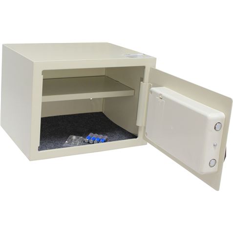 REACONDICIONADA CAJA FUERTE ELECTRÓNICA 35X25X25 MADER - 16996-2
