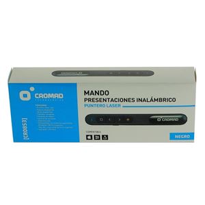 REACONDICIONADO MANDO PRESENTACIONES INALAMBRICO PUNTERO LASER NEGRO CROMAD - CR0853-1