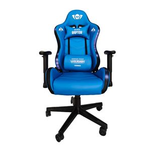 SILLA GAMING RGB SERIE RAPTOR LEGENDARY AZUL CROMAD - CR1166-2