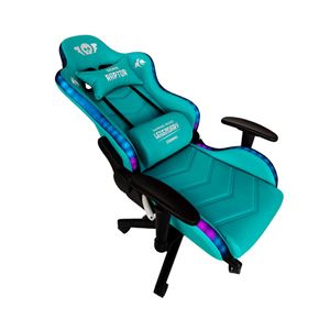 SILLA GAMING RGB SERIE RAPTOR LEGENDARY VERDE CROMAD - CR1164-4