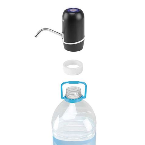 DISPENSADOR ELECTRONICO DE AGUA NEGRO PARA GARRAFAS - 17922-1