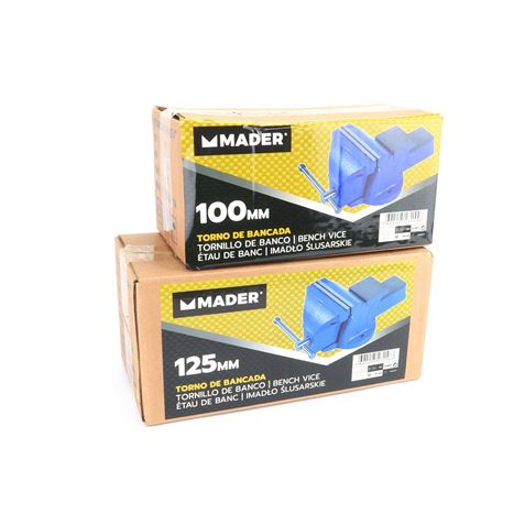 TORNILLO DE BANCO 100mm BASE FIJA MADER - 23155-3