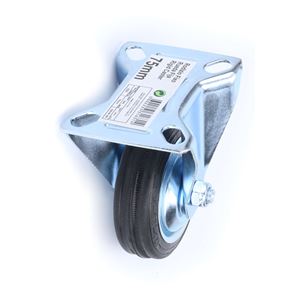 RUEDA FIJA 75MM MADER - 31631