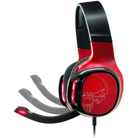 AURICULARES GAMING ELITE H-60 MULTIPLATAFORMA ROJO - MIC-EH60-1