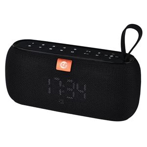 REACONDICIONADO ALTAVOZ BLUETOOTH CLOCK 10W NEGRO COOLSOUND - CS0218