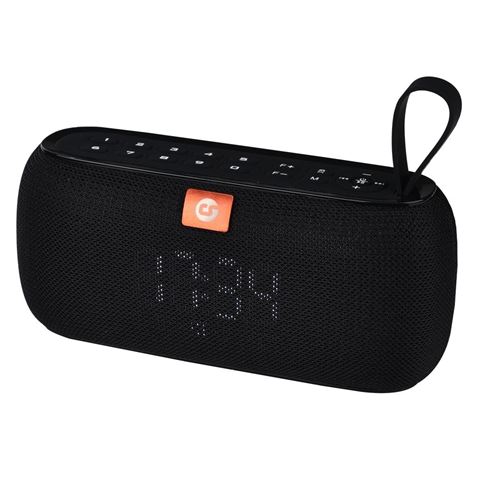 REACONDICIONADO ALTAVOZ BLUETOOTH CLOCK 10W NEGRO COOLSOUND - CS0218