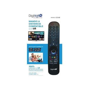 MANDO A DISTANCIA COMPATIBLE LG LG68 DIGIVOLT - LG-68