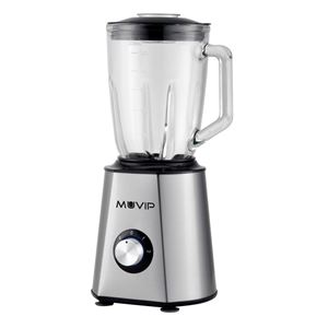 REACONDICIONADA BATIDORA INOXIDABLE VASO CRISTAL 1500W 1.5 LITROS MUVIP