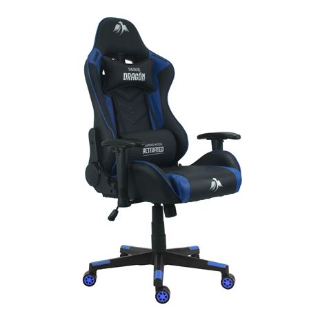 REACONDICIONADA SILLA GAMING SERIE DRAGÓN AZUL CROMAD - CR1144-1_1