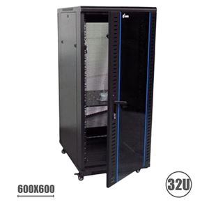 REACONDICIONADO RACK 19" 32U 600X600 PERFORADO CROMAD