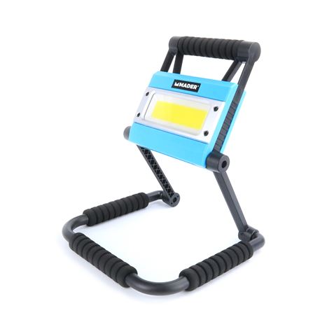 FOCO LED BATERÍA 30W CON SOPORTE PLEGABLE MADER - 89191