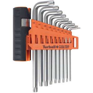 JUEGO LLAVES TORX CON ORIFICIO 9 PCS Y ADAPTADOR MADER - 57529
