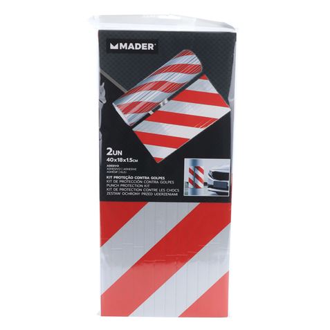 KIT DE PROTECCION CONTRA GOLPES 40X18X1.5CM DY4 2 UNIDADES MADER - 65037-3