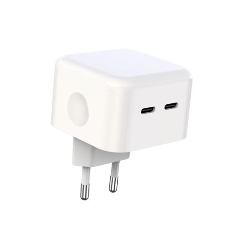 REACONDICIONADO CARGADOR DE CORRIENTE L102 35W 2 X TIPO C XO BLANCO - XOL102