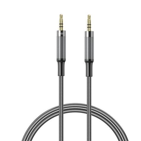 CABLE AUDIO JACK 3.5 - JACK 3.5 TRENZADO NEGRO NBR279C XO - XONBR279CBK