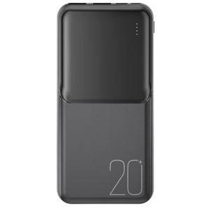 POWERBANK 20000MAH 2 SALIDAS NEGRO PR252 XO - XOPR252BK